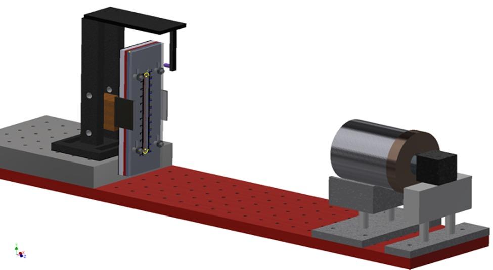 3D render of SciKal's fly-VRL vertical locomotor assay platform